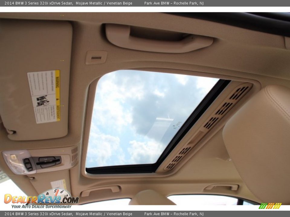 2014 BMW 3 Series 320i xDrive Sedan Mojave Metallic / Venetian Beige Photo #12
