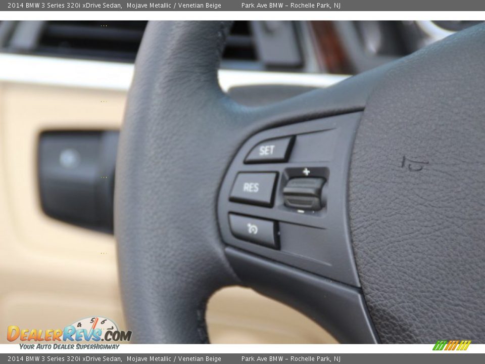 2014 BMW 3 Series 320i xDrive Sedan Mojave Metallic / Venetian Beige Photo #17