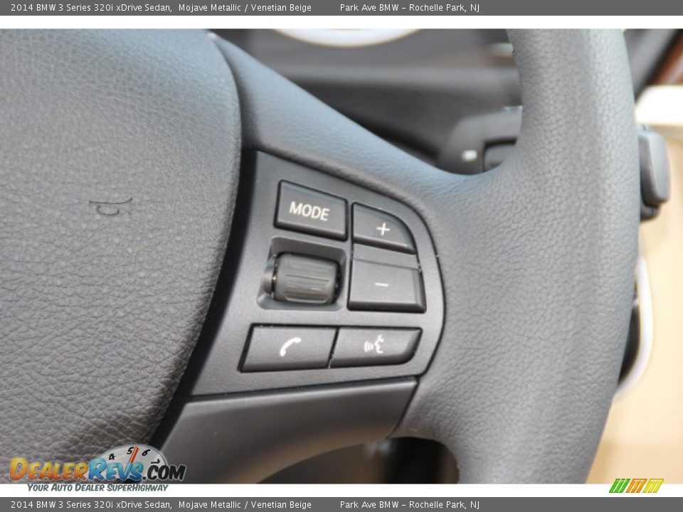 2014 BMW 3 Series 320i xDrive Sedan Mojave Metallic / Venetian Beige Photo #18