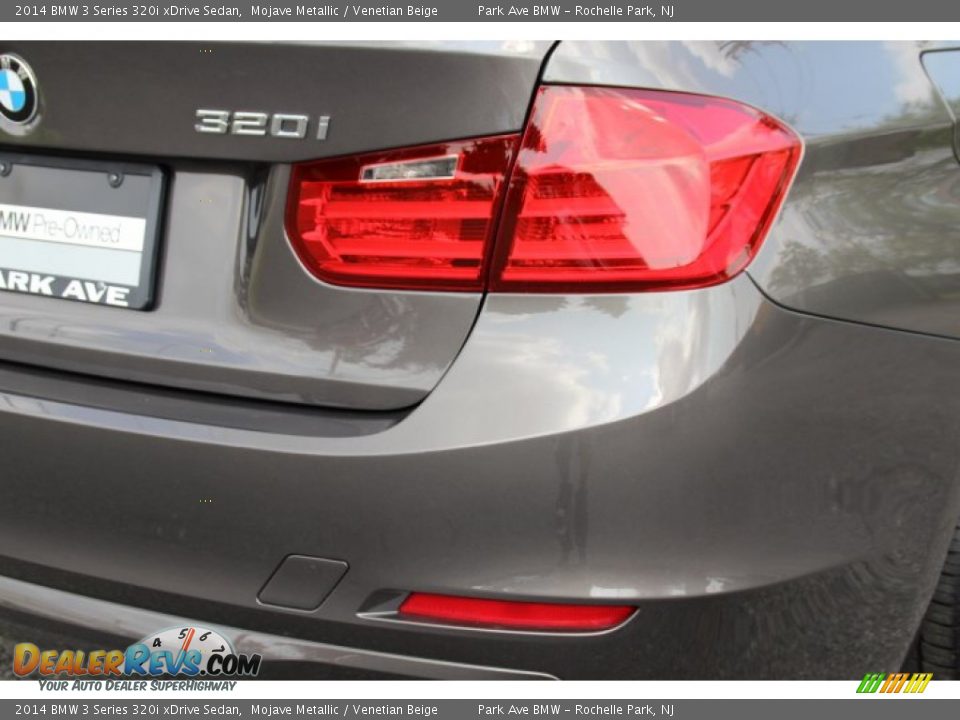 2014 BMW 3 Series 320i xDrive Sedan Mojave Metallic / Venetian Beige Photo #21
