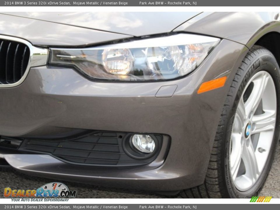 2014 BMW 3 Series 320i xDrive Sedan Mojave Metallic / Venetian Beige Photo #29
