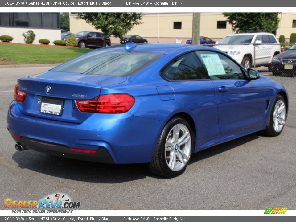 2014 BMW 4 Series 428i xDrive Coupe Estoril Blue / Black Photo #2