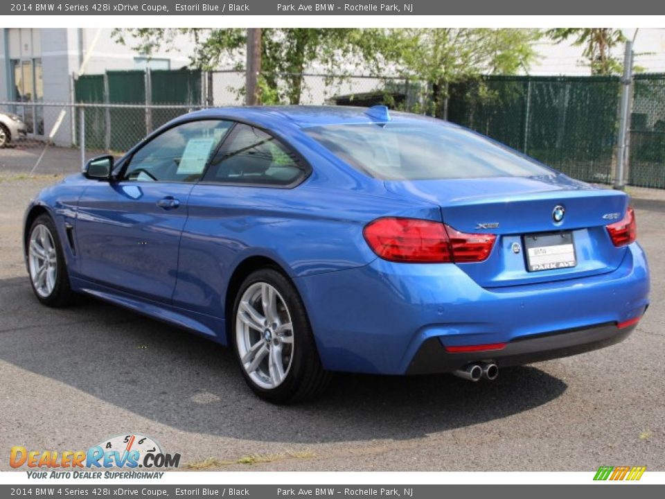 2014 BMW 4 Series 428i xDrive Coupe Estoril Blue / Black Photo #4