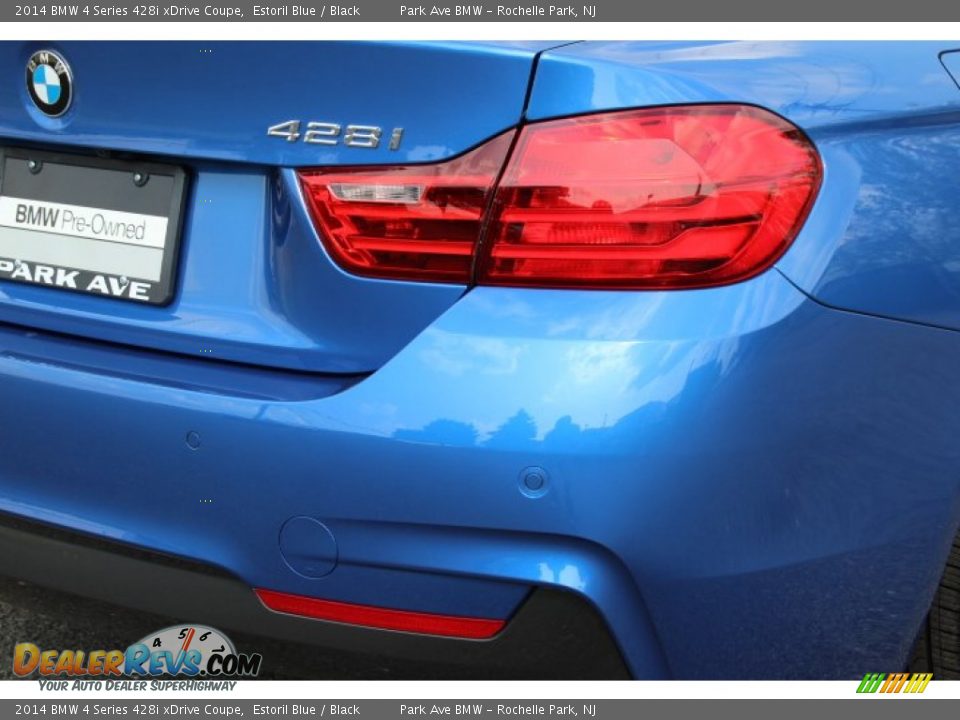 2014 BMW 4 Series 428i xDrive Coupe Estoril Blue / Black Photo #22