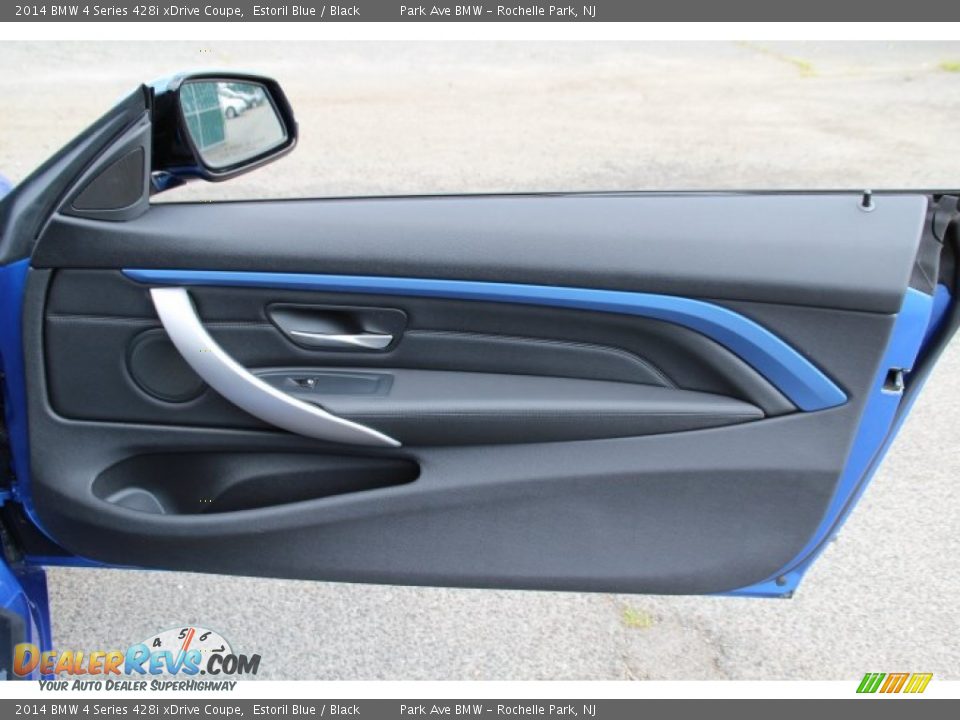 2014 BMW 4 Series 428i xDrive Coupe Estoril Blue / Black Photo #23