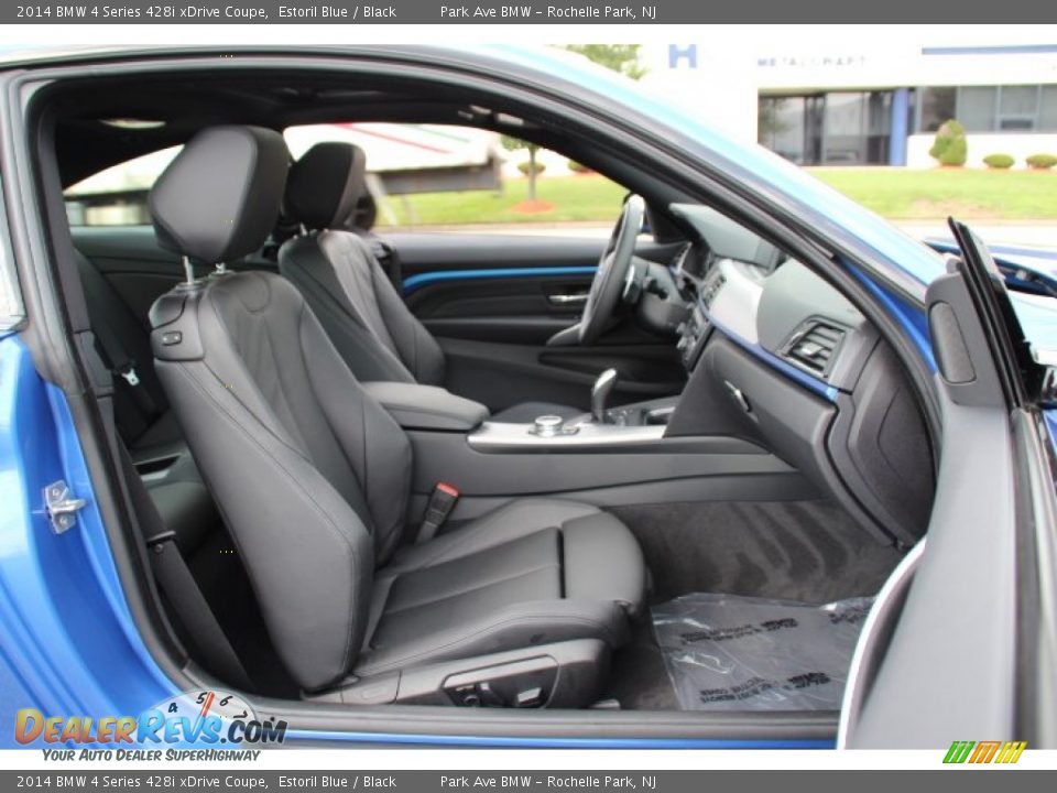 2014 BMW 4 Series 428i xDrive Coupe Estoril Blue / Black Photo #26