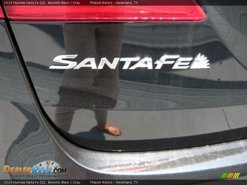 2014 Hyundai Santa Fe GLS Becketts Black / Gray Photo #14