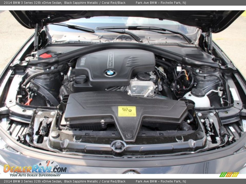 2014 BMW 3 Series 328i xDrive Sedan 2.0 Liter DI TwinPower Turbocharged DOHC 16-Valve 4 Cylinder Engine Photo #28