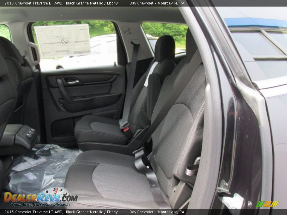 2015 Chevrolet Traverse LT AWD Black Granite Metallic / Ebony Photo #13