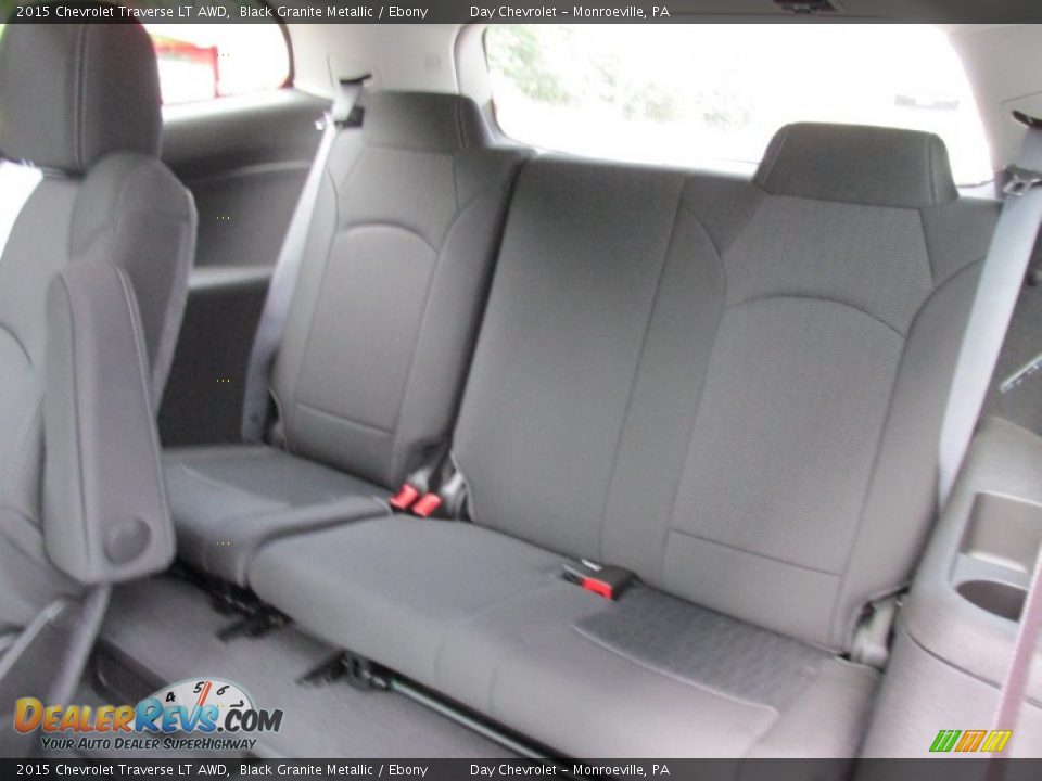 2015 Chevrolet Traverse LT AWD Black Granite Metallic / Ebony Photo #14