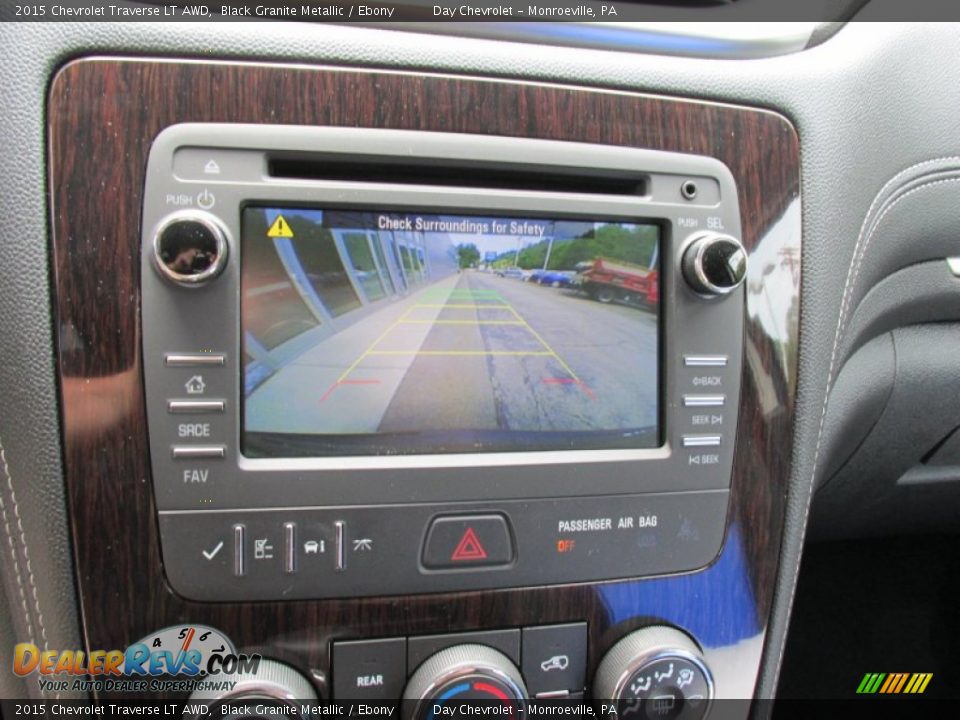 2015 Chevrolet Traverse LT AWD Black Granite Metallic / Ebony Photo #18