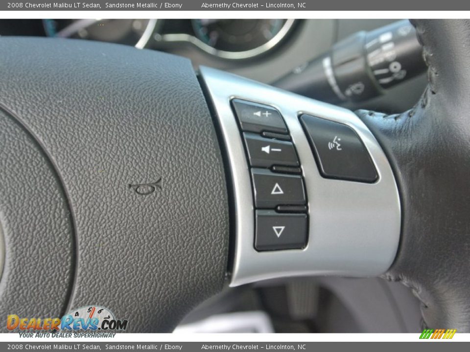 2008 Chevrolet Malibu LT Sedan Sandstone Metallic / Ebony Photo #16