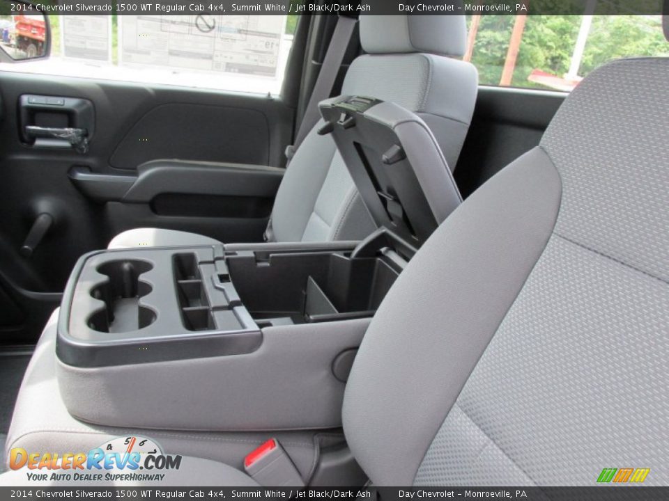 2014 Chevrolet Silverado 1500 WT Regular Cab 4x4 Summit White / Jet Black/Dark Ash Photo #13