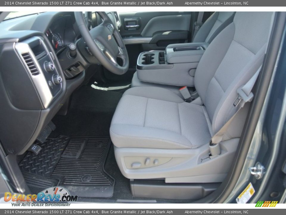 2014 Chevrolet Silverado 1500 LT Z71 Crew Cab 4x4 Blue Granite Metallic / Jet Black/Dark Ash Photo #8