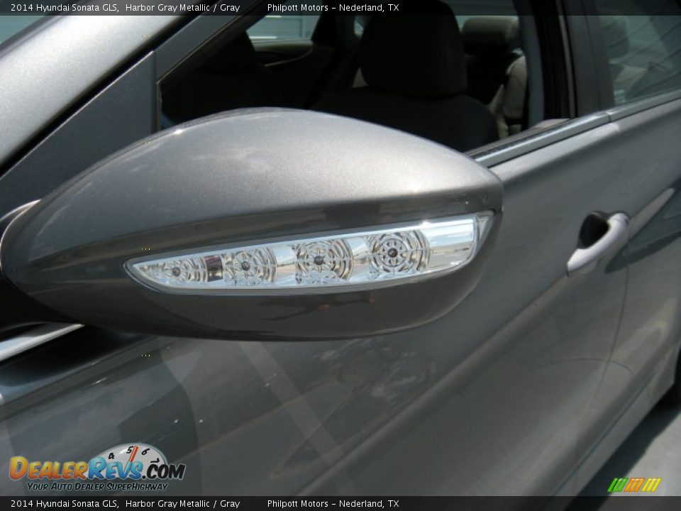 2014 Hyundai Sonata GLS Harbor Gray Metallic / Gray Photo #12