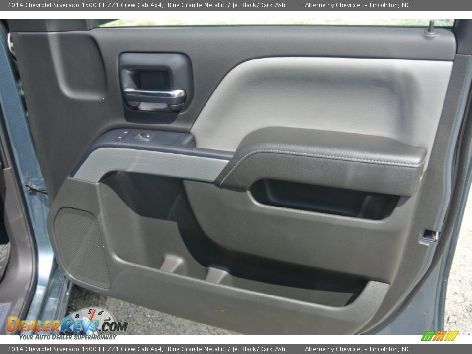 2014 Chevrolet Silverado 1500 LT Z71 Crew Cab 4x4 Blue Granite Metallic / Jet Black/Dark Ash Photo #18