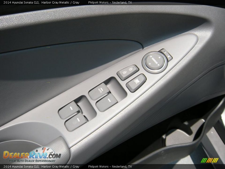 2014 Hyundai Sonata GLS Harbor Gray Metallic / Gray Photo #21