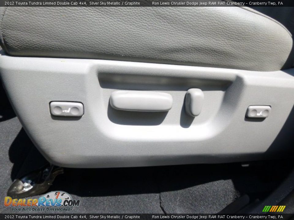 2012 Toyota Tundra Limited Double Cab 4x4 Silver Sky Metallic / Graphite Photo #13
