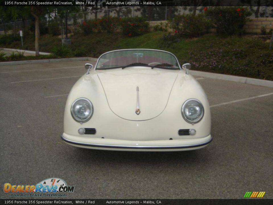 1956 Porsche 356 Speedster ReCreation White / Red Photo #2