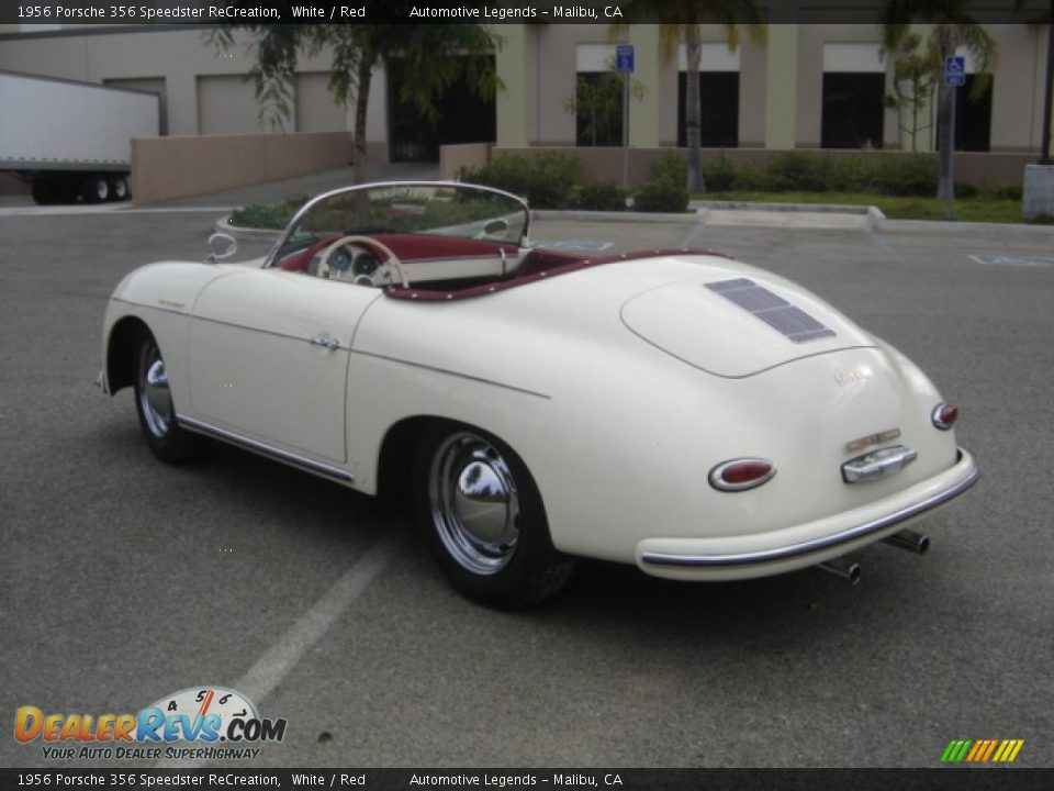 1956 Porsche 356 Speedster ReCreation White / Red Photo #4