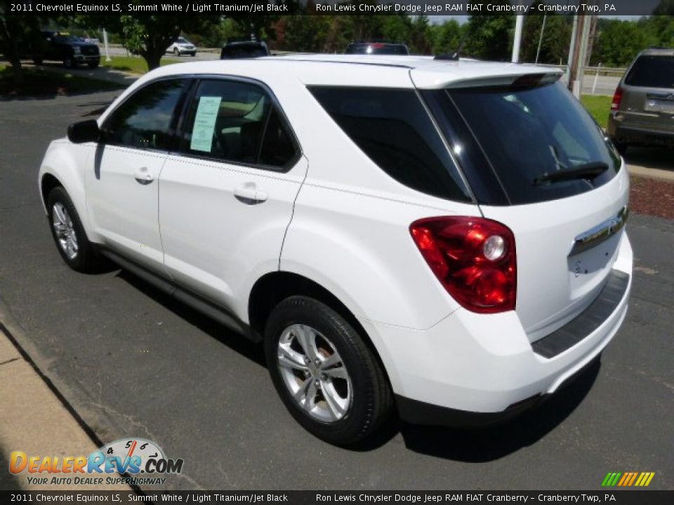 2011 Chevrolet Equinox LS Summit White / Light Titanium/Jet Black Photo #6
