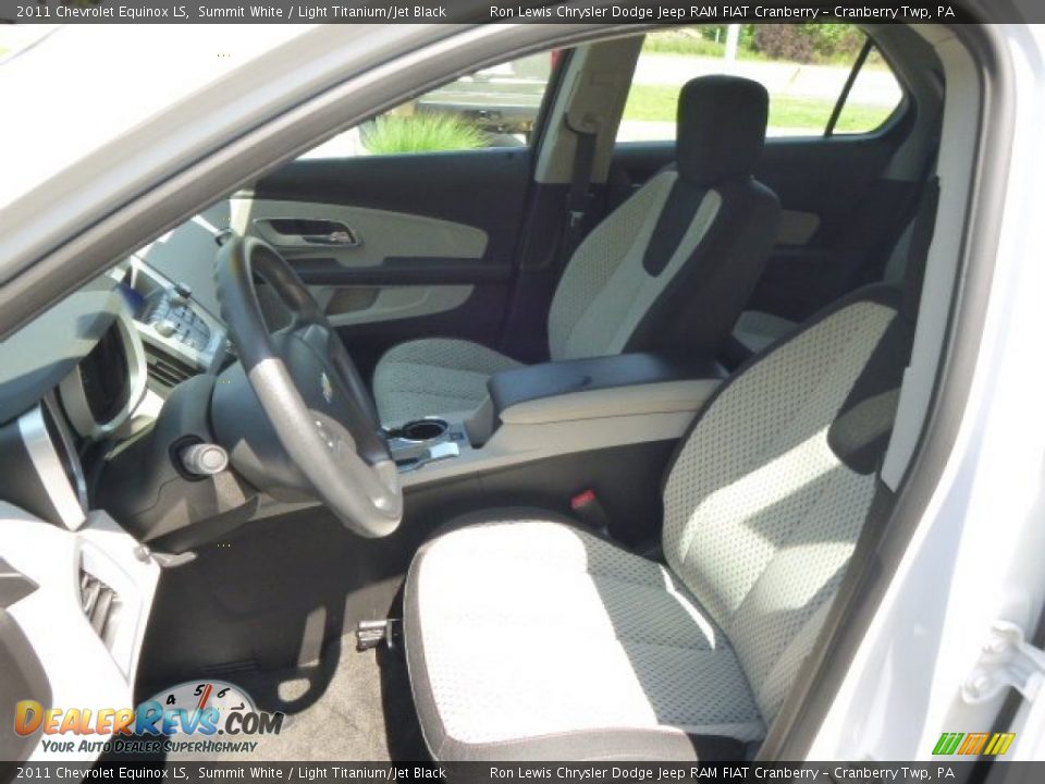 2011 Chevrolet Equinox LS Summit White / Light Titanium/Jet Black Photo #10