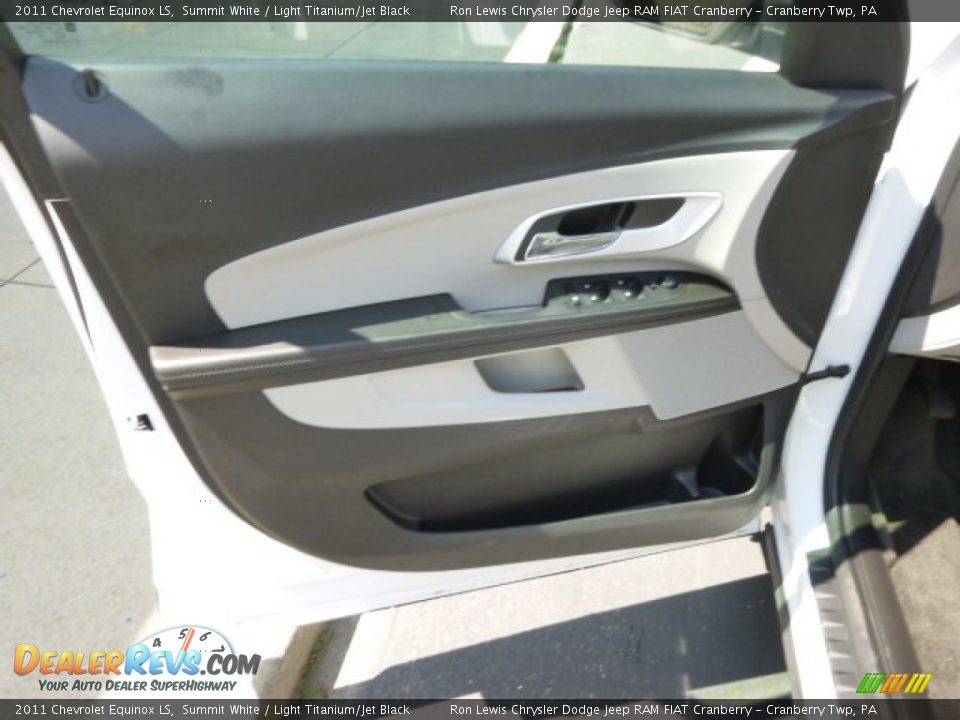 2011 Chevrolet Equinox LS Summit White / Light Titanium/Jet Black Photo #11