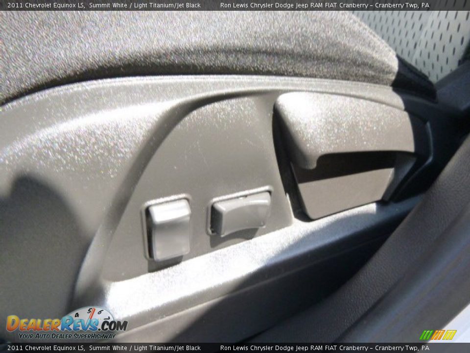 2011 Chevrolet Equinox LS Summit White / Light Titanium/Jet Black Photo #15