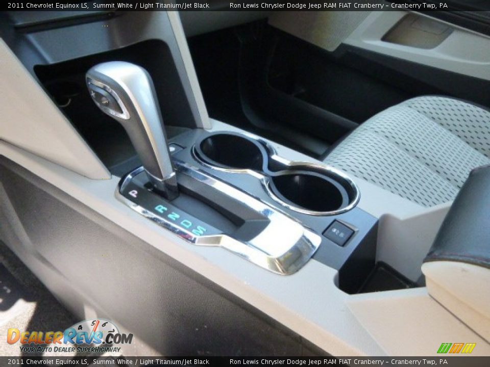 2011 Chevrolet Equinox LS Summit White / Light Titanium/Jet Black Photo #17
