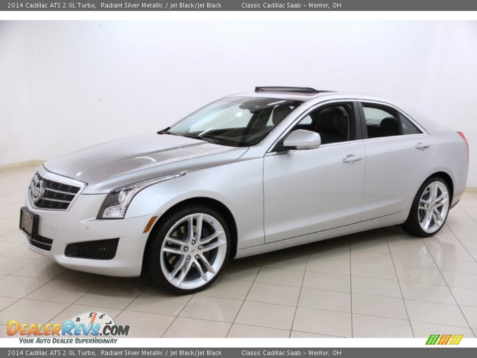 Front 3/4 View of 2014 Cadillac ATS 2.0L Turbo Photo #3