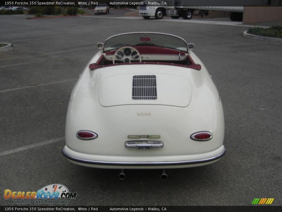 1956 Porsche 356 Speedster ReCreation White / Red Photo #5