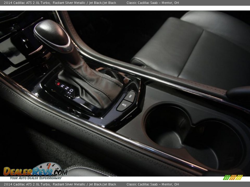 2014 Cadillac ATS 2.0L Turbo Radiant Silver Metallic / Jet Black/Jet Black Photo #23