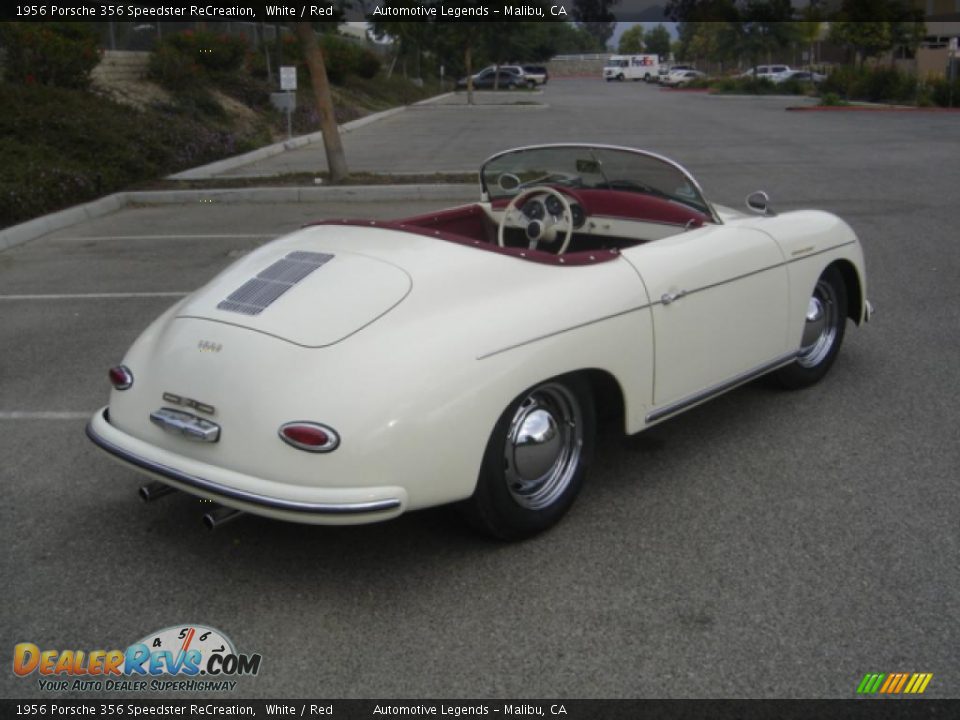 1956 Porsche 356 Speedster ReCreation White / Red Photo #6