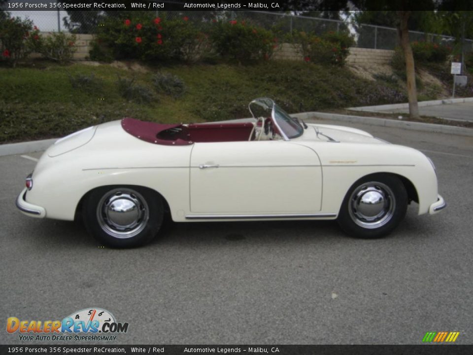 1956 Porsche 356 Speedster ReCreation White / Red Photo #7