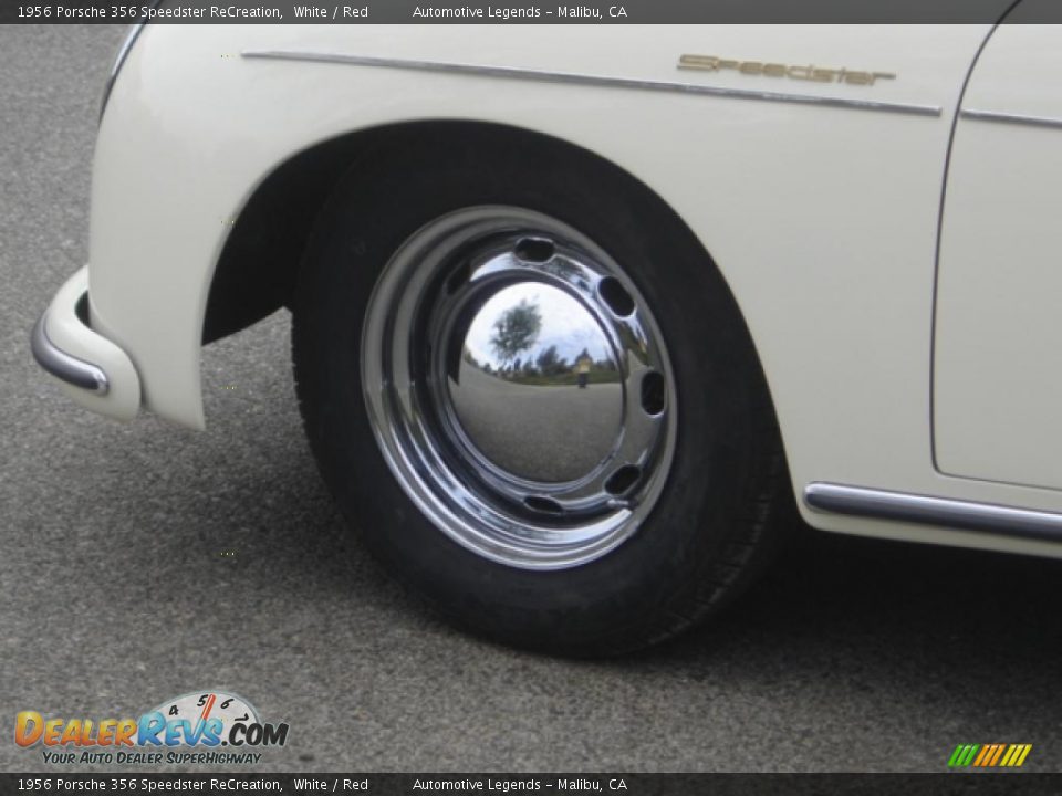 1956 Porsche 356 Speedster ReCreation White / Red Photo #9