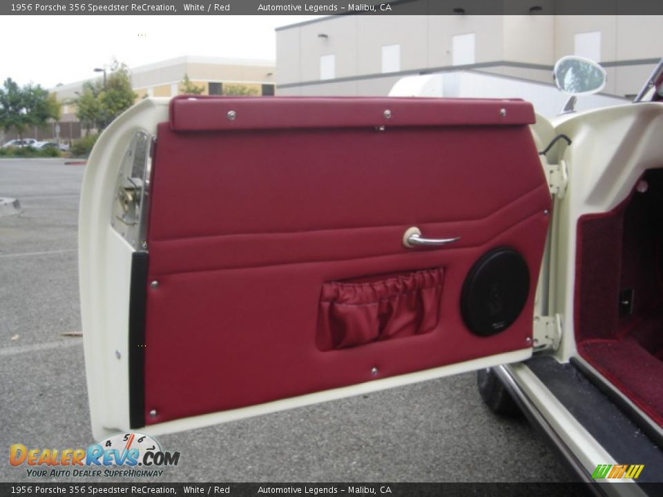 1956 Porsche 356 Speedster ReCreation White / Red Photo #15