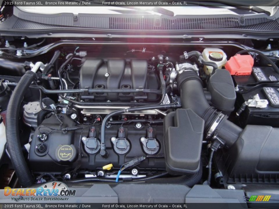 2015 Ford Taurus SEL 3.5 Liter DOHC 24-Valve Ti-VCT V6 Engine Photo #11
