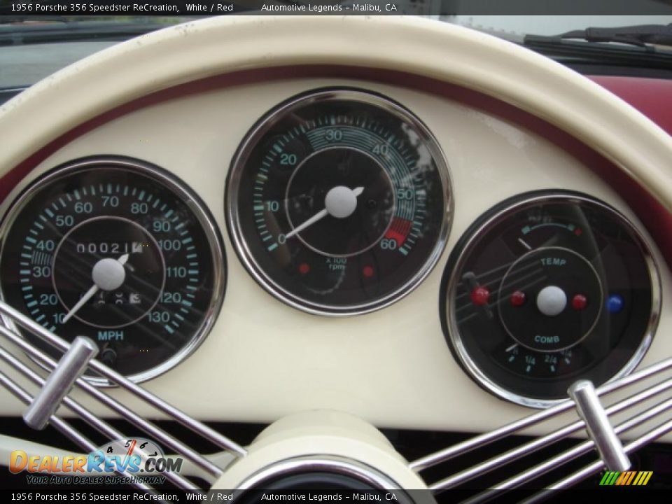 1956 Porsche 356 Speedster ReCreation White / Red Photo #20