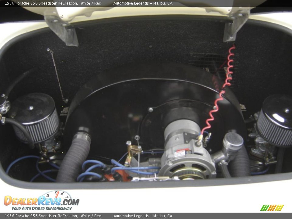 1956 Porsche 356 Speedster ReCreation White / Red Photo #21