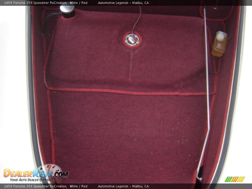 1956 Porsche 356 Speedster ReCreation White / Red Photo #22