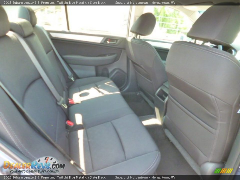 2015 Subaru Legacy 2.5i Premium Twilight Blue Metallic / Slate Black Photo #11