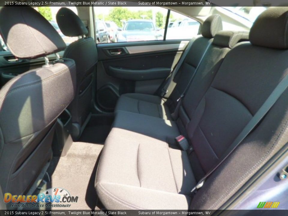 2015 Subaru Legacy 2.5i Premium Twilight Blue Metallic / Slate Black Photo #12