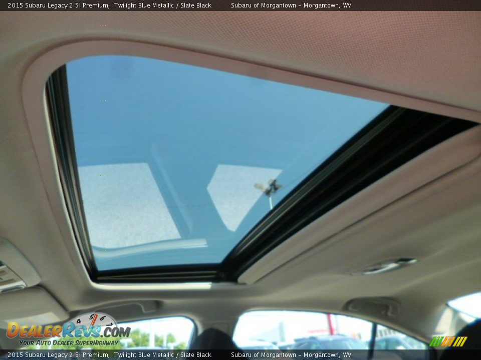 2015 Subaru Legacy 2.5i Premium Twilight Blue Metallic / Slate Black Photo #17