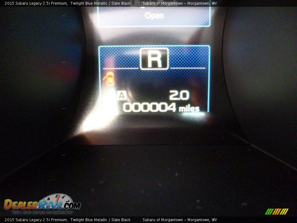 2015 Subaru Legacy 2.5i Premium Twilight Blue Metallic / Slate Black Photo #19
