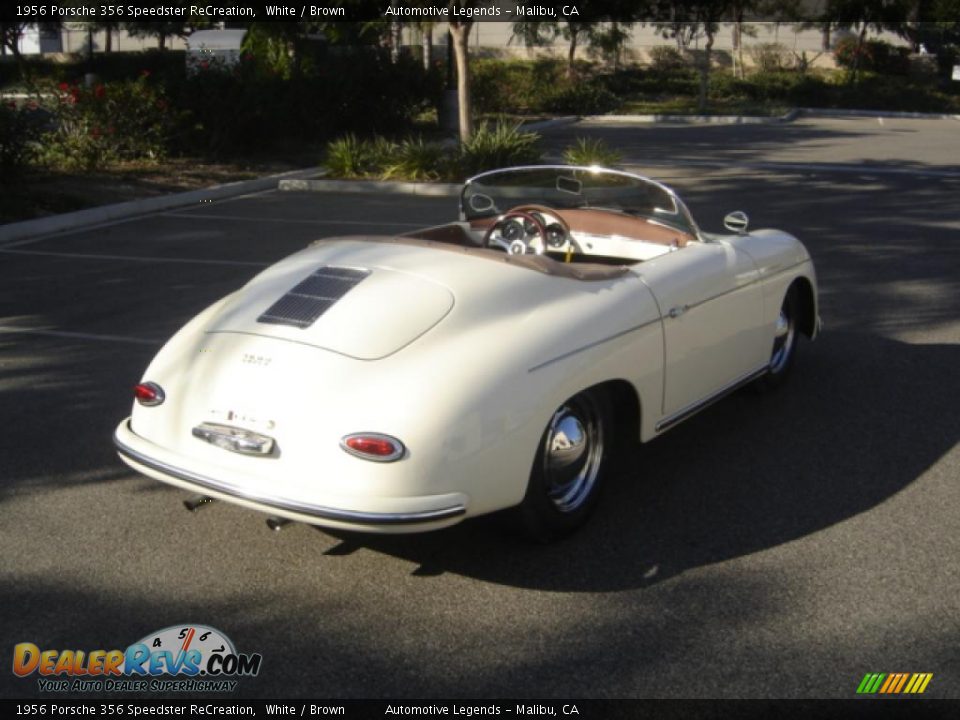 1956 Porsche 356 Speedster ReCreation White / Brown Photo #5