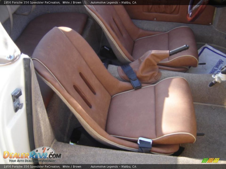 1956 Porsche 356 Speedster ReCreation White / Brown Photo #13