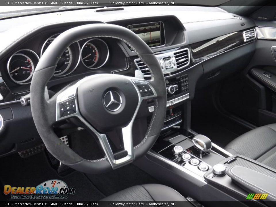 Dashboard of 2014 Mercedes-Benz E 63 AMG S-Model Photo #11