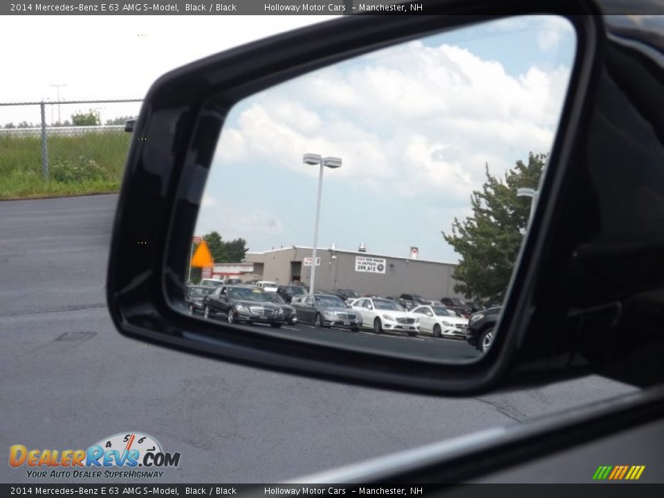 2014 Mercedes-Benz E 63 AMG S-Model Black / Black Photo #16