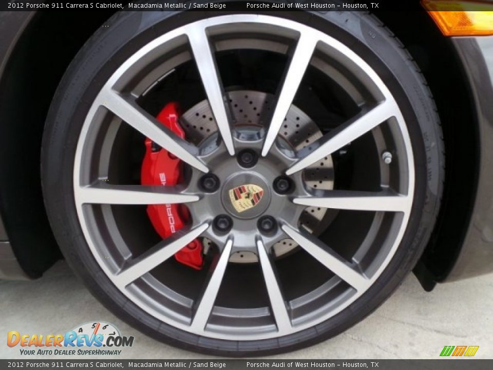 2012 Porsche 911 Carrera S Cabriolet Wheel Photo #9