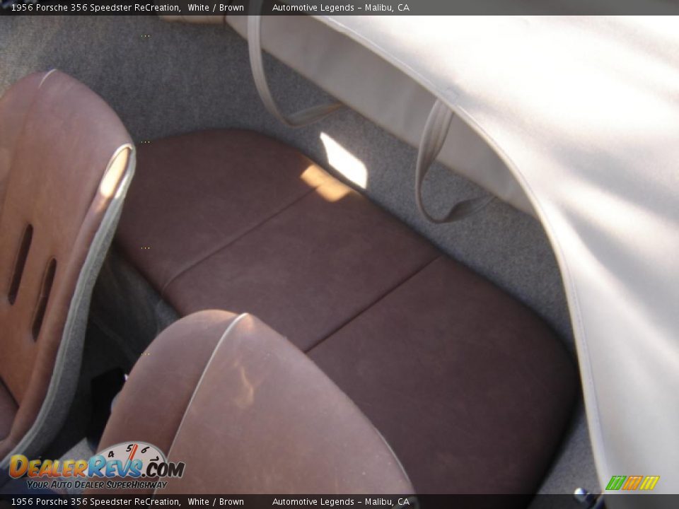 1956 Porsche 356 Speedster ReCreation White / Brown Photo #18